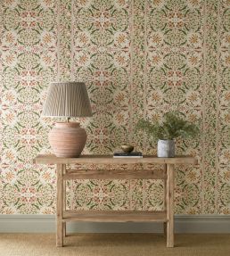 Walthamstow Wallpaper by Morris & Co Rose/Nettle