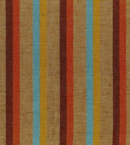 Wander Stripe Fabric by Ian Mankin Mixed