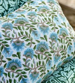Wardle Weave Outdoor Fabric by Morris & Co Indigo
