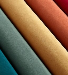 Plush Velvet Fabric by Warwick Silver