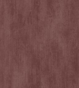 Washed Linen Wallpaper by Arte Maroon