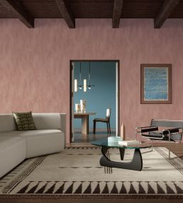 Washed Linen Wallpaper by Arte Mauve