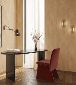 Washed Linen Wallpaper by Arte Tan