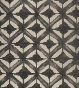 Water Blocks Wallpaper by Thibaut Black