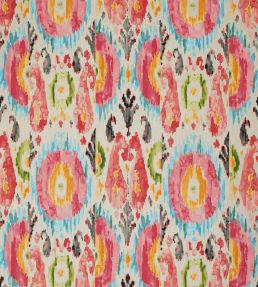 Watercolour Ikat Fabric by Jim Thompson No.9 Candy