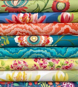 Waterlily Wallpaper by Ohpopsi Linen & Amber