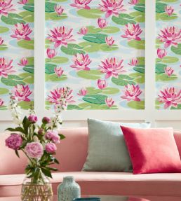 Waterlily Wallpaper by Ohpopsi Sky & Rose