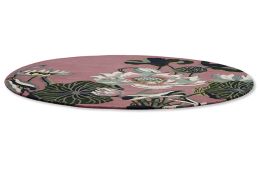Wedgwood Waterlily Round rug Dusty Rose 38602-150-US Dusty Rose
