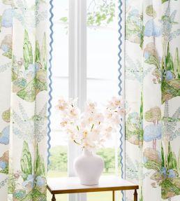 Wave Tape Trimming by Thibaut Cadet on Linen