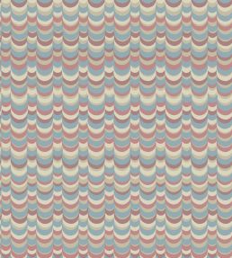 Wavelet Wallpaper by Cole & Son Pompadour, Tuscan Red & Stone