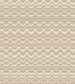 Wavelet Wallpaper by Cole & Son Saxon Stone, Linen & Mink
