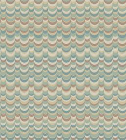 Wavelet Wallpaper by Cole & Son Seafoam, Ginger & Oat