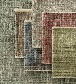 Weald Fabric by Nina Campbell Pine/Eucalyptus