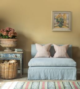 Weathered Linen Fabric by GP & J Baker Silver