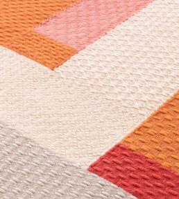 GAN Weave Meeting Point rug Orange 393364 Orange