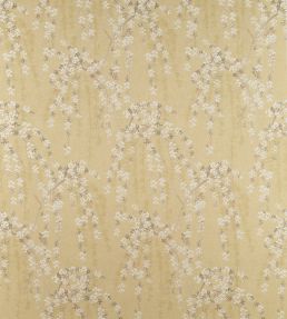 Weeping Blossom Fabric by Thibaut Gold