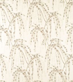 Weeping Blossom Fabric by Thibaut White