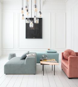 Fiora Fabric by Wemyss Olive