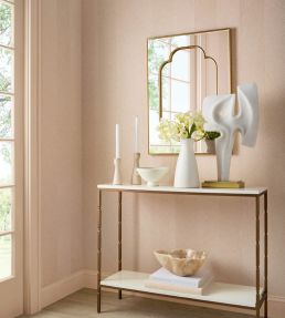 West Brook Wallpaper by Thibaut Off White