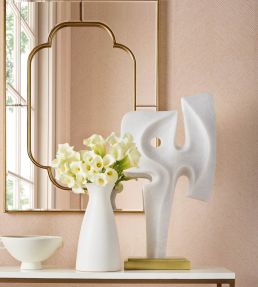West Brook Wallpaper by Thibaut Off White