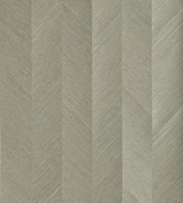 West Brook Wallpaper by Thibaut Sea Grey