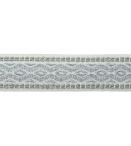 Westport Diamond Border Trimming by Samuel & Sons Beach Glass