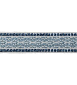 Westport Diamond Border Trimming by Samuel & Sons Lakeside
