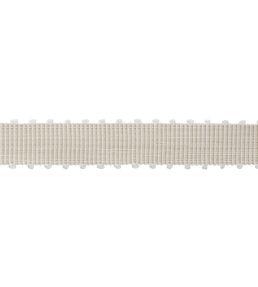 Westport Picot Border Trimming by Samuel & Sons Parchment