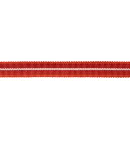 Westport Striped Border Trimming by Samuel & Sons Red Coral