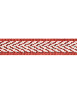 Westport Tape Trimming by Thibaut Cranberry