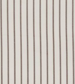 Weymouth Stripe Fabric by Ian Mankin Ecru/Taupe