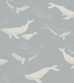 Whales Wallpaper by Borastapeter Ocean