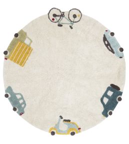 Lorena Canals Wheels rug Natural C-WHEELS Natural
