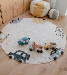Lorena Canals Wheels rug Natural C-WHEELS Natural