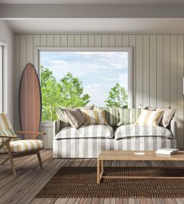 Whitby Fabric by Warwick Grey