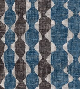 Whittle Wallpaper by Fermoie Blue/Black