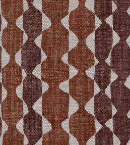 Whittle Fabric by Fermoie Chocolate Brown