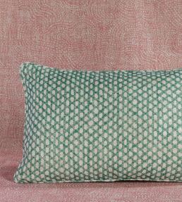 Wicker Cushion 43 x 35cm by Fermoie Green