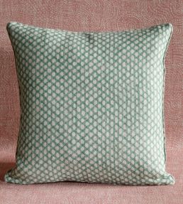 Wicker Cushion 43 x 43cm by Fermoie Green