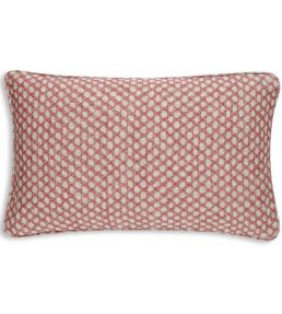 Wicker Cushion 43 x 35cm by Fermoie Pink