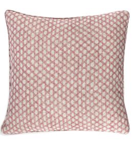 Wicker Cushion 43 x 43cm by Fermoie Pink