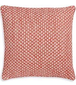 Wicker Cushion 43 x 43cm by Fermoie Red