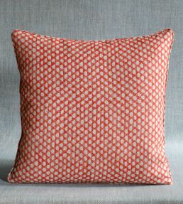 Wicker Cushion 43 x 43cm by Fermoie Red