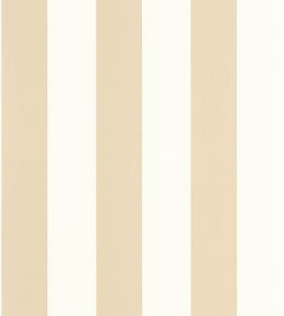 Wide Lines Wallpaper by Caselio Beige