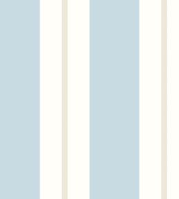 Wide Multi Stripe Wallpaper by Ohpopsi Wedgewood