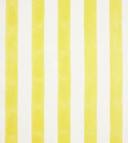 Wide Stripe Fabric by Molly Mahon Yellow