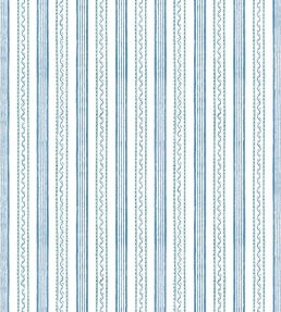 Wiggle Stripe Wallpaper by DADO 02 Blue