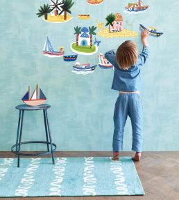 Villa Nova Wiggles rug Blue RG8807-140200 Blue