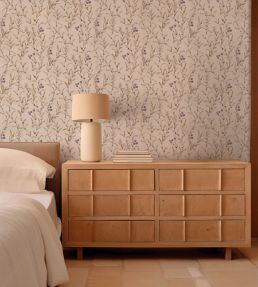 Wild Blackthorn Wallpaper by Coordonne Prune