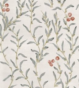 Wild Blackthorn Wallpaper by Coordonne Vermillion
